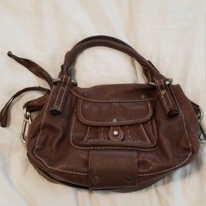 Genuine leather Abercrombie handbag